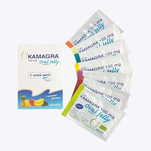 Kamagra Jelly, Sildenafil Citrate 100mg